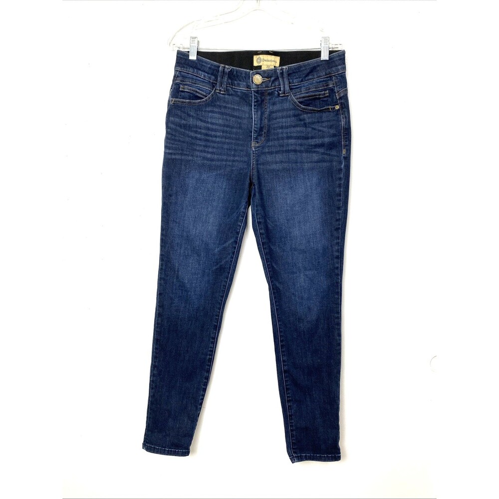 Democracy AB Technology Jeans Womens Size 10 Indigo Blue Skinny Shaping